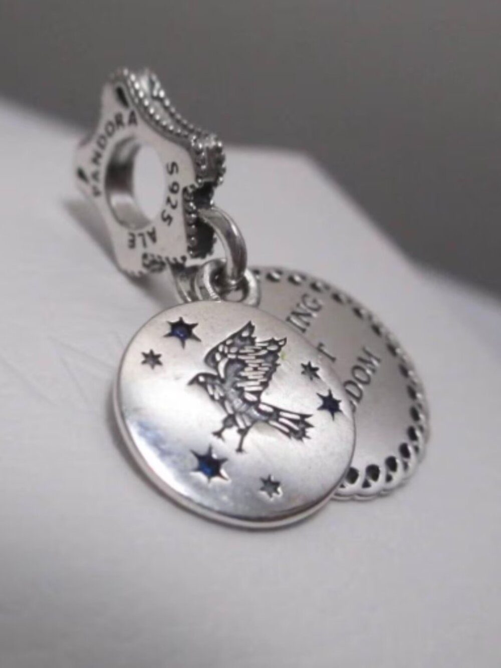 New Pandora S925 ALE Harry Potter Ravenclaw Dangle Charm